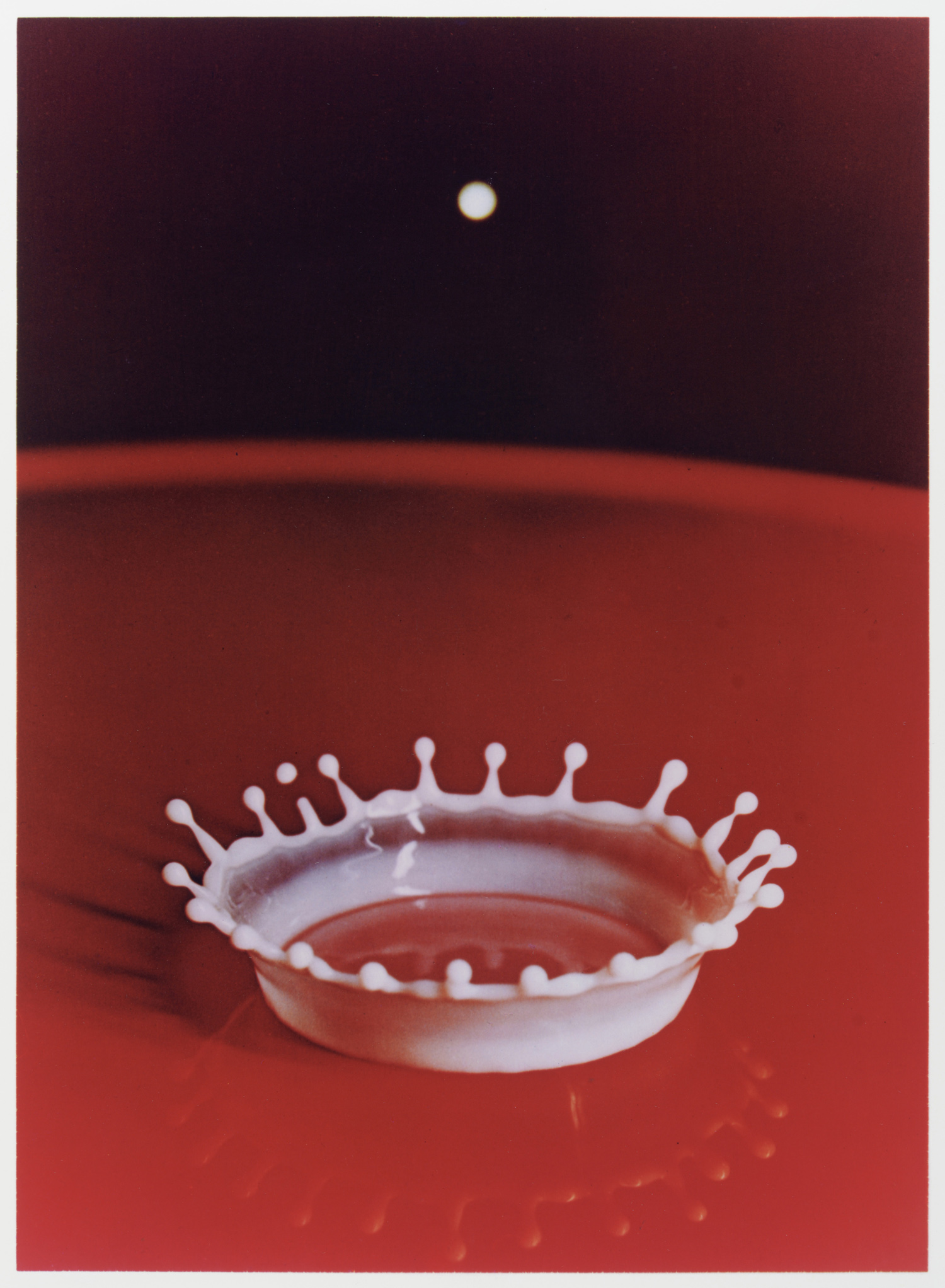 ハロルド・エジャートン博士《ミルク・クラウン》1957年 © Harold Edgerton/MIT courtesy Palm Press, Inc.